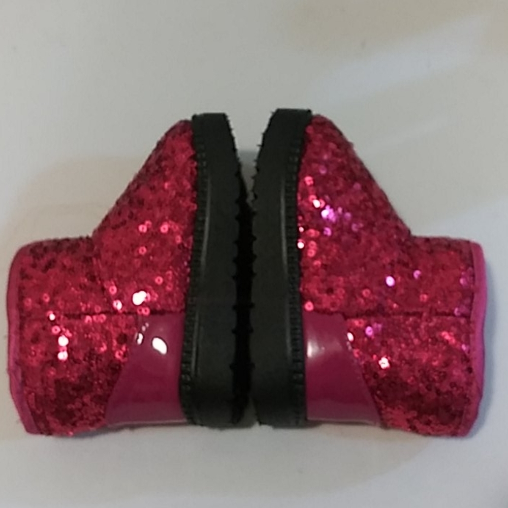 Girls Winter Sequined Boots Size 5.5 - Picture 4 of 9